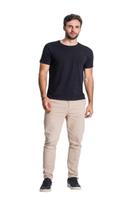 Camiseta Masculina Básica Meia Malha Diametro Manga Curta