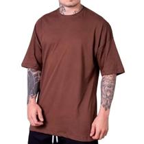 Camiseta Masculina Básica Preta Plus Size Oversized do G1 ao G10