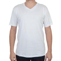 Camiseta Masculina Basico.Com MC Pima Branco - 102101