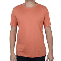 Camiseta Masculina Básico.Com Ultraleve Marrom Telha - 10210 Camiseta Masculina Básico.Com Ultraleve Marrom Telha - 10210