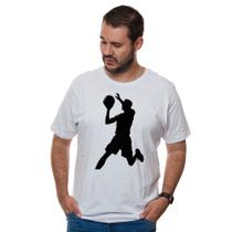 Camiseta masculina basquete arremesar jogar bola cesta enterrar arremesso