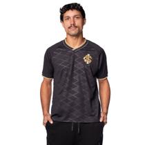 Camiseta Masculina Betel Inter Gold Losango Preto/Dourado Camiseta Masculina Betel Inter Gold Losango Preto/Dourado