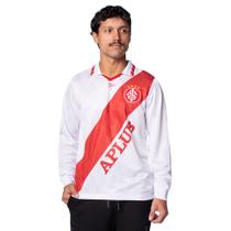 Camiseta Masculina Betel Inter Retrô 1995 Branco/vermelho Camiseta Masculina Betel Inter Retrô 1995 Branco/vermelho