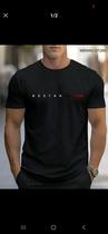 Camiseta Masculina Boston Casual GG Verão Leve Confortável Homens