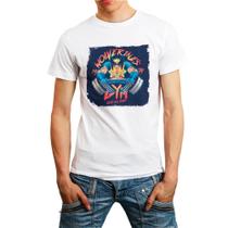 Camiseta Masculina Branca Academia 01