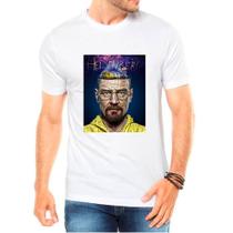 Camiseta Masculina Branca Breaking Bad 10