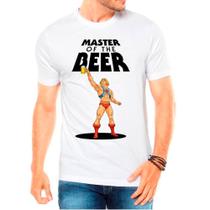 Camiseta Masculina Branca Cerveja Beer Cervejeiro 05