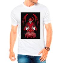 Camiseta Masculina Branca Desenho Caverna do Dragão04