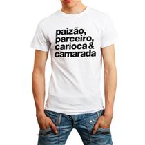 Camiseta Masculina Branca Dia dos Pais Paizão Papai 07