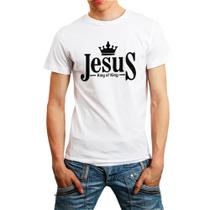 Camiseta Masculina Branca Fé Gospel Católica Religião 03