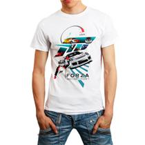 Camiseta Masculina Branca Forza jogos games