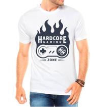 Camiseta Masculina Branca Retrô Gamer Jogos 03