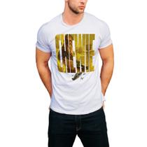 Camiseta Masculina Branca Star Wars Chewie 33 Camiseta Masculina Branca Star Wars Chewie 33