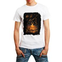 Camiseta Masculina Branca Star Wars Darth Vader 28