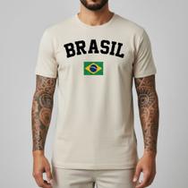 Camiseta Masculina Brasil Torcida Algodão 100 Camisa Nacional Casual Confortável Alta Qualidade Leve Manga Curta Estilo Brasileiro Slim Fit Camiseta Masculina Brasil Torcida Algodão 100 Camisa Nacional Casual Confortável Alta Qualidade Leve Manga Curta Estilo Brasileiro Slim Fit