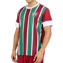 Camiseta Masculina Braziline Fluminense Vermelho - 0030
