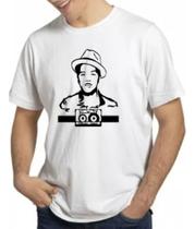 Camiseta Masculina Bruno Mars Cantor Show Tour