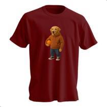 Camiseta Masculina Cachorro Malandro Maloqueiro Camisa Cachorro de Roupa - 100% Algodão Camiseta Masculina Cachorro Malandro Maloqueiro Camisa Cachorro de Roupa - 100% Algodão