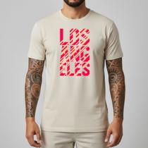 Camiseta Masculina California Algodão Camisa Casual Streetwear Manga Curta Gola Redonda Customizada Estilo Geométrico Verão Urbano Camiseta Masculina California Algodão Camisa Casual Streetwear Manga Curta Gola Redonda Customizada Estilo Geométrico Verão Urbano