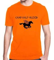 Camiseta Masculina Camp Half Blood Meio Sangue Percy Jackson Camiseta Masculina Camp Half Blood Meio Sangue Percy Jackson