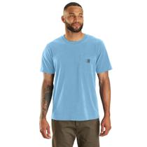 Camiseta masculina Carhartt, de ajuste descontraído, leve, de manga curta Camiseta masculina Carhartt, de ajuste descontraído, leve, de manga curta