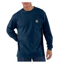 Camiseta masculina Carhartt folgada, pesada, manga comprida Camiseta masculina Carhartt folgada, pesada, manga comprida