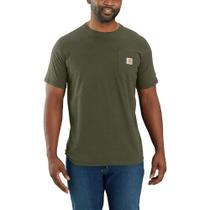 Camiseta masculina Carhartt Force Relaxed Fit, bolso de peso médio