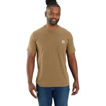 Camiseta masculina Carhartt Force Relaxed Fit, bolso de peso médio