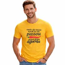 Camiseta Masculina Carnaval Engraçada Passou Pimenta Oferta