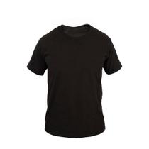 Camiseta Masculina Casual Algodão Manga Curta Conforto Lisa