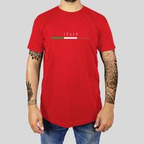 Camiseta Masculina Casual Algodão Premium Gola Redonda Estampada It