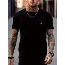 Camiseta Masculina Casual Estampa Minimalista Asa Estilo