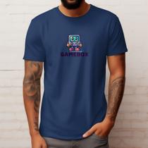 Camiseta Masculina Casual Gamebox Polo Blu em Algodão Leve do P ao G1
