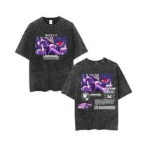 Camiseta Masculina Casual Y2K Hunter X Hunter Com Estampa Anime, Manga Curta E Gola Redonda