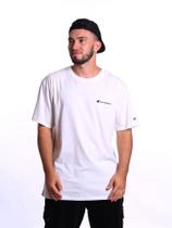 Camiseta masculina champion mini script logo ink