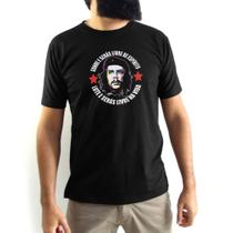 Camiseta Masculina Che Guevara Preta Camiseta Masculina Che Guevara Preta