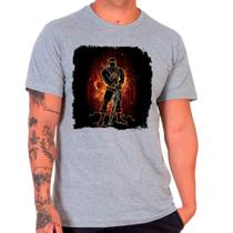 Camiseta Masculina Cinza Desenho He-Man 02