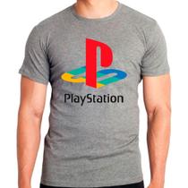 Camiseta Masculina Cinza Playstation 03