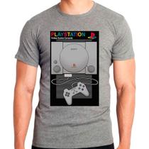 Camiseta Masculina Cinza Playstation 11