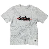 Camiseta Masculina Cinza Senhor dos exércitos