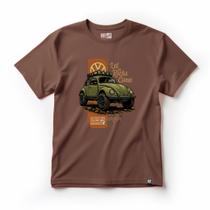 Camiseta Masculina Clássico Volkswagen Fusca Trail Off Road Algodão Premium Camiseta Masculina Clássico Volkswagen Fusca Trail Off Road Algodão Premium