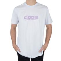 Camiseta Masculina Code MC Tetris Branca - 21040
