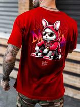 Camiseta Masculina Coelho Bunny Streetwear Camisa Manfinity Estilo Camiseta Masculina Coelho Bunny Streetwear Camisa Manfinity Estilo