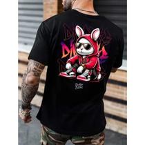 Camiseta Masculina Coelho Bunny Streetwear Camisa Manfinity Estilo Camiseta Masculina Coelho Bunny Streetwear Camisa Manfinity Estilo