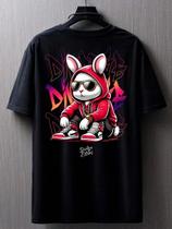 Camiseta Masculina Coelho Bunny Streetwear Camisa Manfinity Estilo Camiseta Masculina Coelho Bunny Streetwear Camisa Manfinity Estilo
