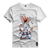 Camiseta Masculina Coelho Personalizada Style Camisa Reforçada Ótima Qualidade