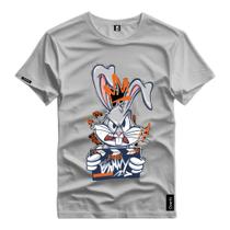 Camiseta Masculina Coelho Personalizada Style Camisa Reforçada Ótima Qualidade