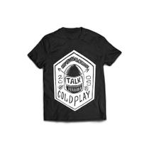 Camiseta Masculina Coldplay Talk Camiseta Masculina Coldplay Talk