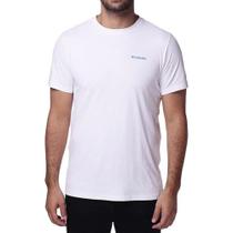 Camiseta Masculina Columbia MC Aurora II Branca - 321072100 Camiseta Masculina Columbia MC Aurora II Branca - 321072100