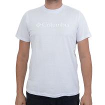 Camiseta Masculina Columbia MC Basic Logo II Branded Branca Camiseta Masculina Columbia MC Basic Logo II Branded Branca